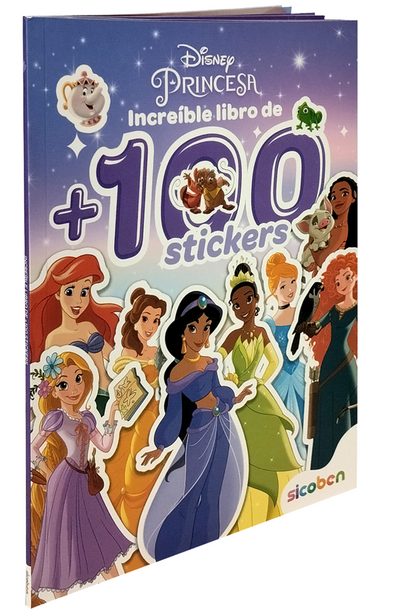 +100 STICKERS Princesas Disney/ 6014417035016