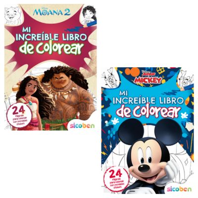 MI INCREIBLE LIBRO DE COLOREAR | Disney