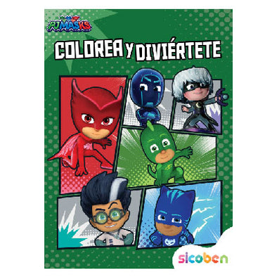 COLOREA Y DIVIERTETE / PJ MASKS