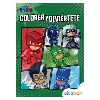 COLOREA Y DIVIERTETE / PJ MASKS
