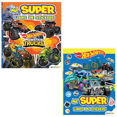 SUPER LIBRO DE ST Y ACT HOTWHEELS