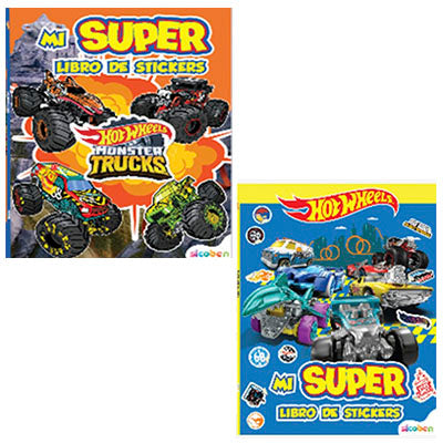 SUPER LIBRO DE ST Y ACT HOTWHEELS