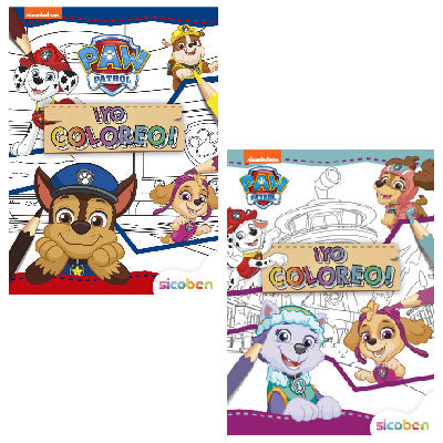 YO COLOREO 
PAW PATROL