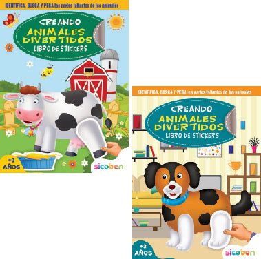 ANIMALEES DIVERTIDOS
(Perro y Vaca)