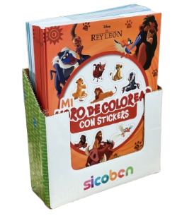 MI LIBRO DE COL CON STICKER / DISNEY