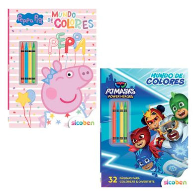 Mundo de colores peppa pig PJ masks