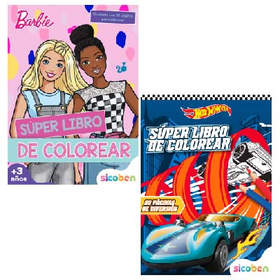 SUPER LIBRO DE COLOREAR | Mattel