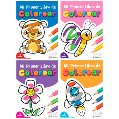 MI PRIMER LIBRO DE COLOREAR | Sicoben