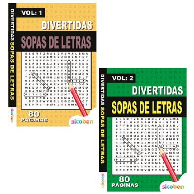 DIVERTIDAS SOPAS DE 80 Paginas