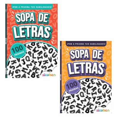 SOPAS DE LETRAS, PON A PRUEBA TUS HABILIDADES/ SICOBEN