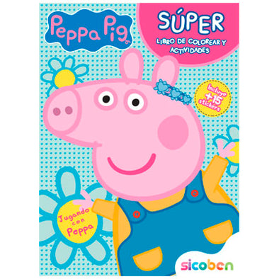 SUPER LIBRO DE COLOREAR Y ACTVIDADES
PEPPA PIG