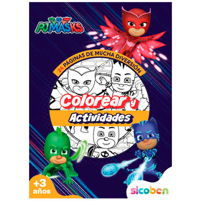 LIBRO DE ACTIVIDADES Y COLOREAR
PJ MASK
