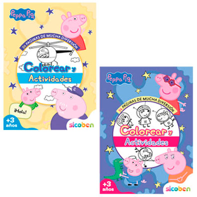 ACTIVIDADES Y COLOREAR 
PEPPA PIG