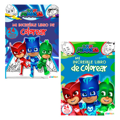 MI INCREIBLE LIBRO DE COLOREAR - PJ