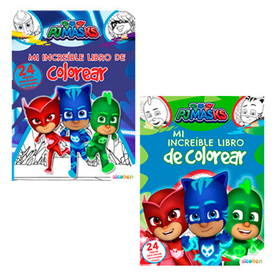 MI INCREIBLE LIBRO DE COLOREAR - PJ