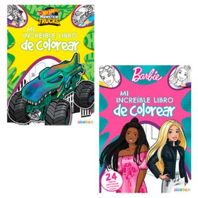 Mi Increible Libro de Colorear Mattel