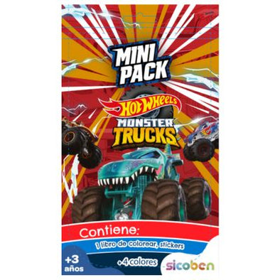 MINIPACK HOTWHEELS MONSTERTRUCKS