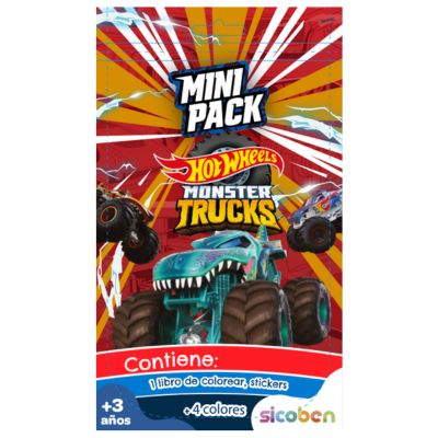 MINIPACK HOTWHEELS MONSTERTRUCKS