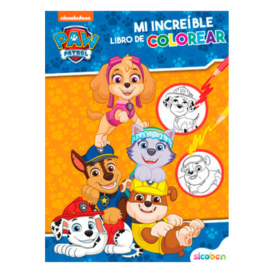 Mi incredible Libro de Colorear /Paw Patrol