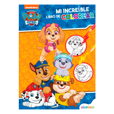 Mi incredible Libro de Colorear /Paw Patrol