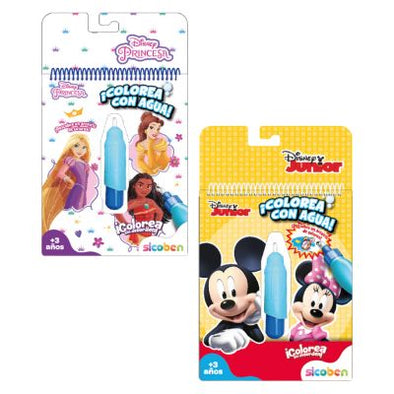 COLOREAR CON AGUA |DISNEY