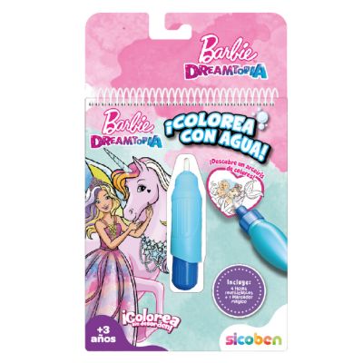 COLOREAR CON AGUA | BARBIE