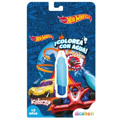 COLOREAR CON AGUA | HOTWHEELS