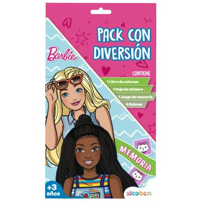 Barbie Pack con Diversión de Memoria