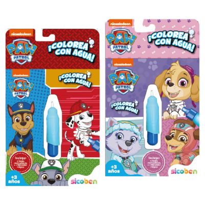 COLOREAR CON AGUA | PAW PATROL