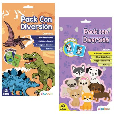 PACK SICOBEN 
Niña con memoria | Niño con domino
