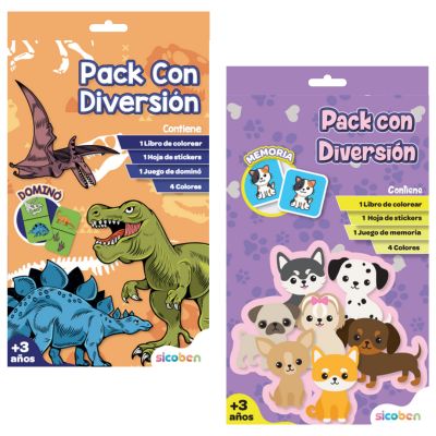 PACK SICOBEN 
Niña con memoria | Niño con domino