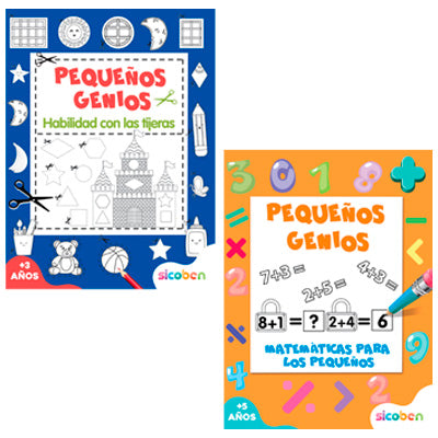 PEQUEÑO GENIOS TIJERAS Y MATEMATICA - SICOBEN