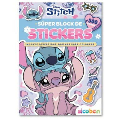 SUPER BLOCK DE STICKERS/DISNEY