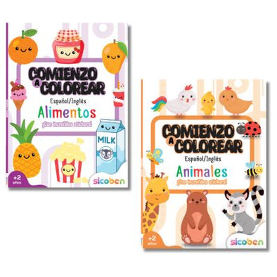 COMIENZO A COLOREAR | Sicoben