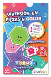 PACK DIVERSION EDUCATIVO EN PIEZAS Y COLOR/FORMAS