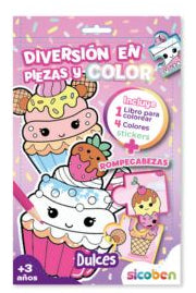 PACK DIVERSION EN PIEZAS Y COLOR CUPCAKES