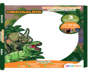 KIT CREATIVO DE COLORES DINOSAURIOS