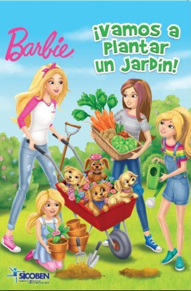 Aprende Leer con Barbie Vamos a Plantar un Jardin