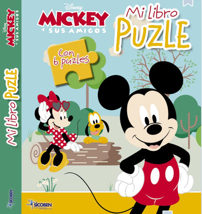 Libro Rompecabezas -  Mickey en la Ciudad - Mi Libro Puzle